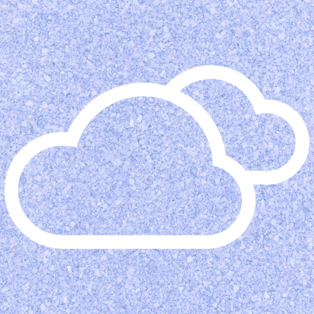 awan biru ungu iPhone8Plus Wallpaper