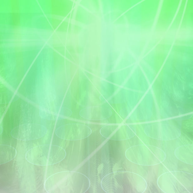 lingkaran gradien hijau iPhone8Plus Wallpaper
