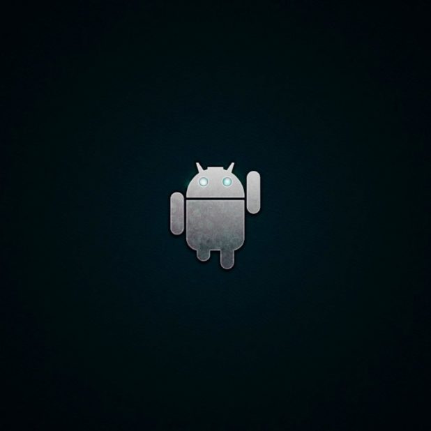 logo Android iPhone8Plus Wallpaper