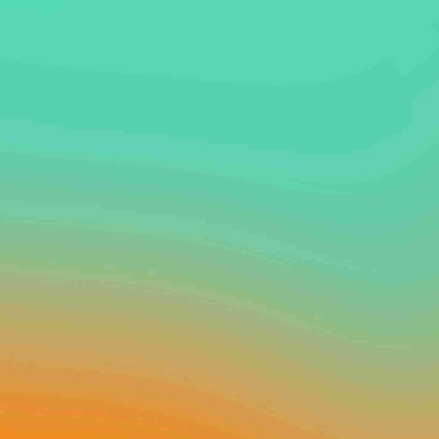 Pola hijau oranye iPhone8Plus Wallpaper