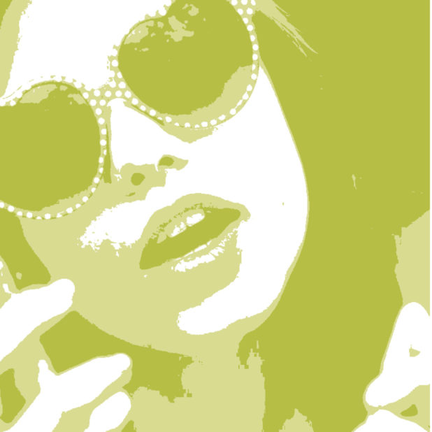 Karakter wanita kuning iPhone8Plus Wallpaper