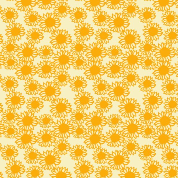 wanita-ramah kuning pola bunga matahari iPhone8Plus Wallpaper