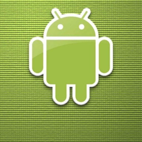 Android hijau logo iPhoneX Wallpaper