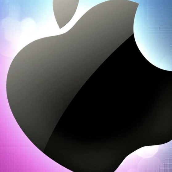 Apel biru ungu iPhoneX Wallpaper