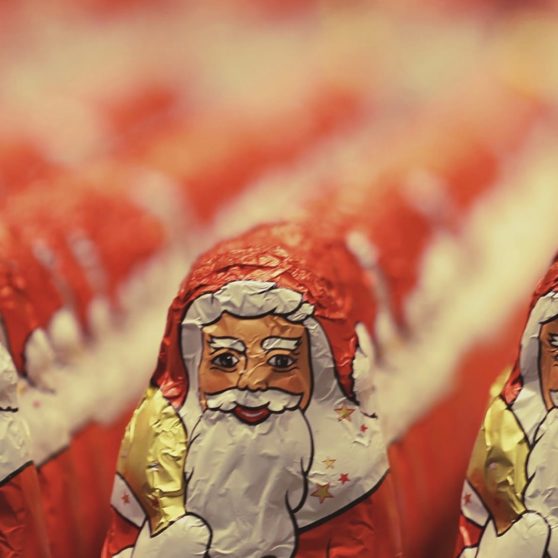 Karakter Santa Claus iPhoneX Wallpaper