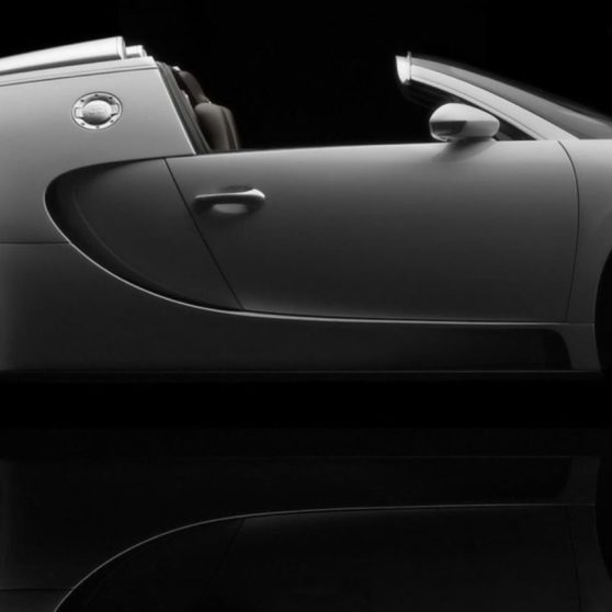 Mobil keren hitam iPhoneX Wallpaper