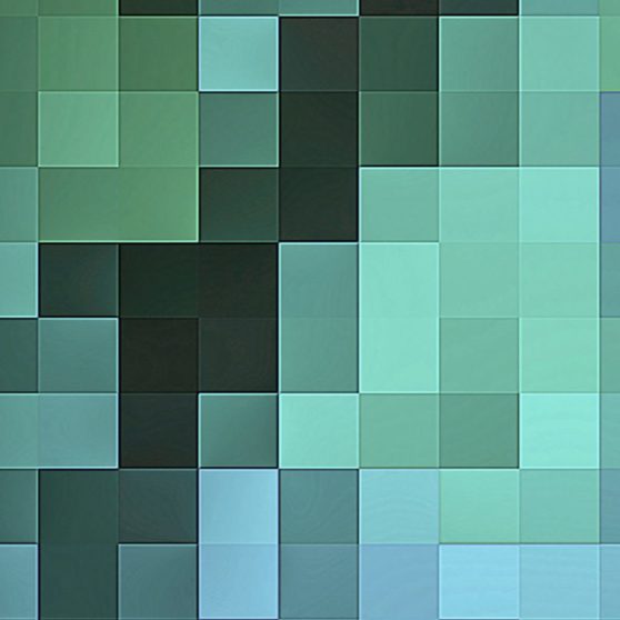 Pola keren hijau biru iPhoneX Wallpaper