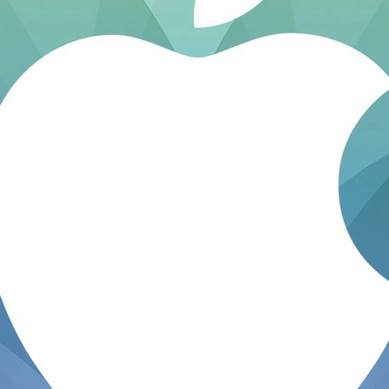 Logo Apple acara semi, hijau, dan biru ungu iPhoneX Wallpaper
