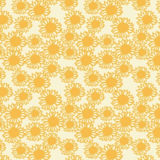 wanita-ramah kuning pola bunga matahari iPhoneX Wallpaper
