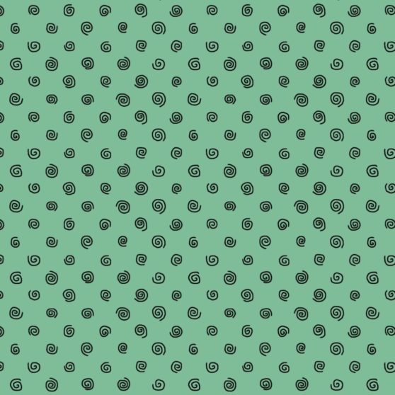 Pola spiral hijau iPhoneX Wallpaper