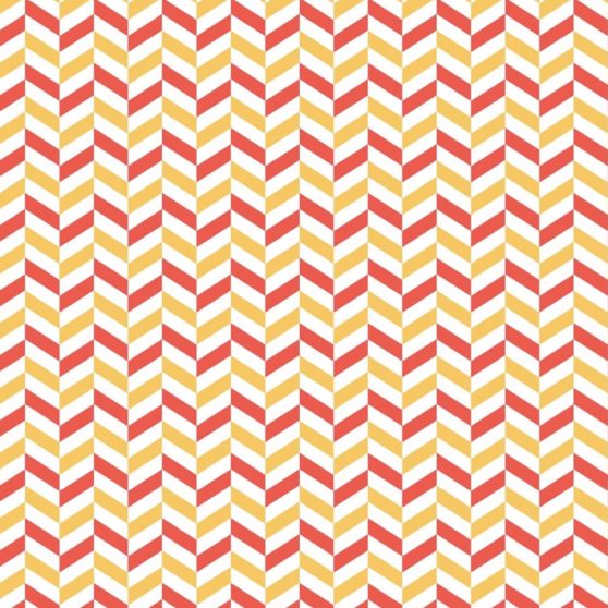 Pola merah bergerigi putih oranye iPhoneX Wallpaper