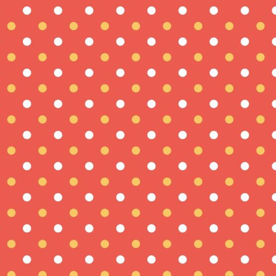 Pola polka dot wanita-ramah merah iPhoneX Wallpaper