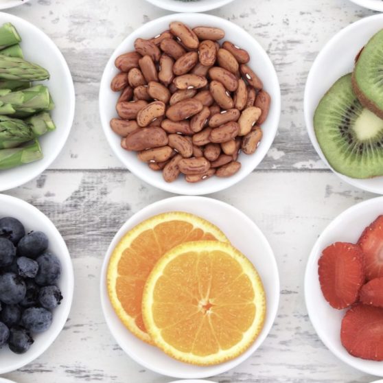 Makanan sayuran buah-buahan berwarna iPhoneX Wallpaper