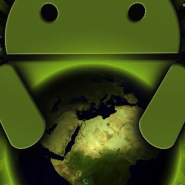 logo Android iPhoneXSMax Wallpaper