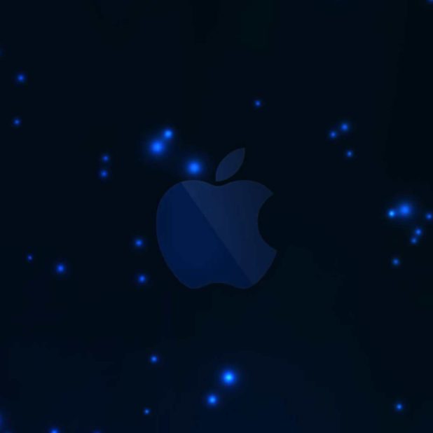 apel biru iPhoneXSMax Wallpaper