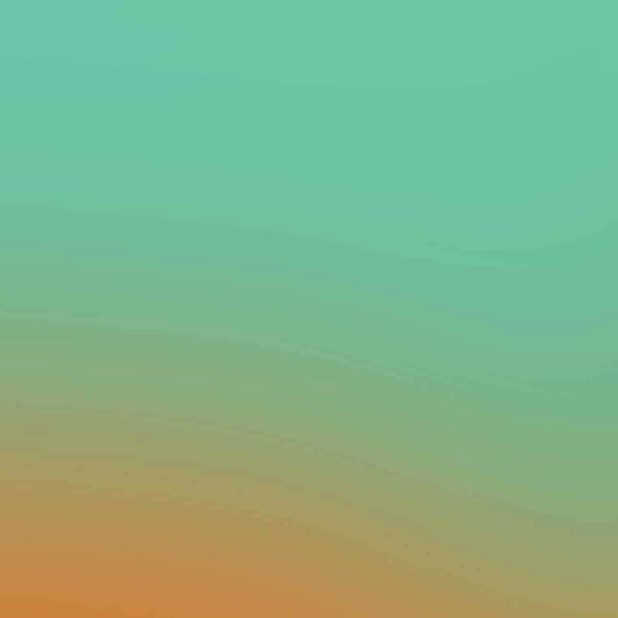 Pola hijau oranye iPhoneXSMax Wallpaper