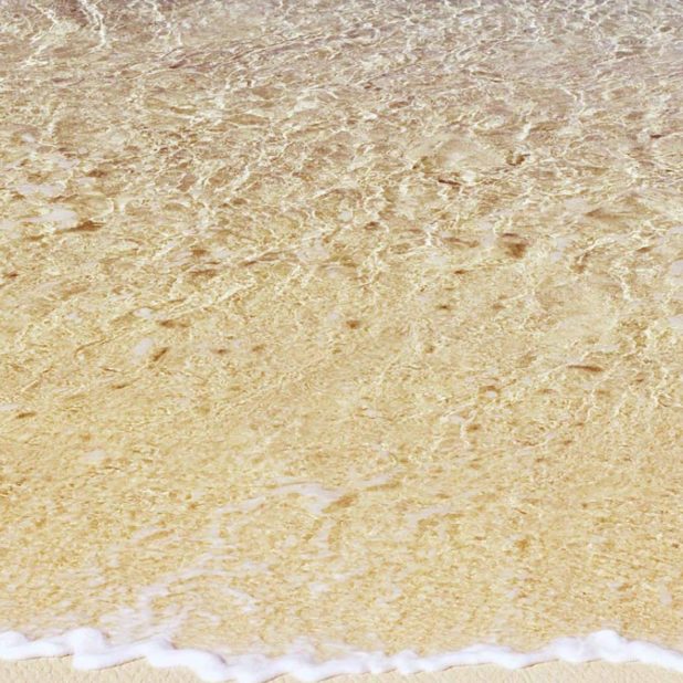 laut pasir lanskap iPhoneXSMax Wallpaper