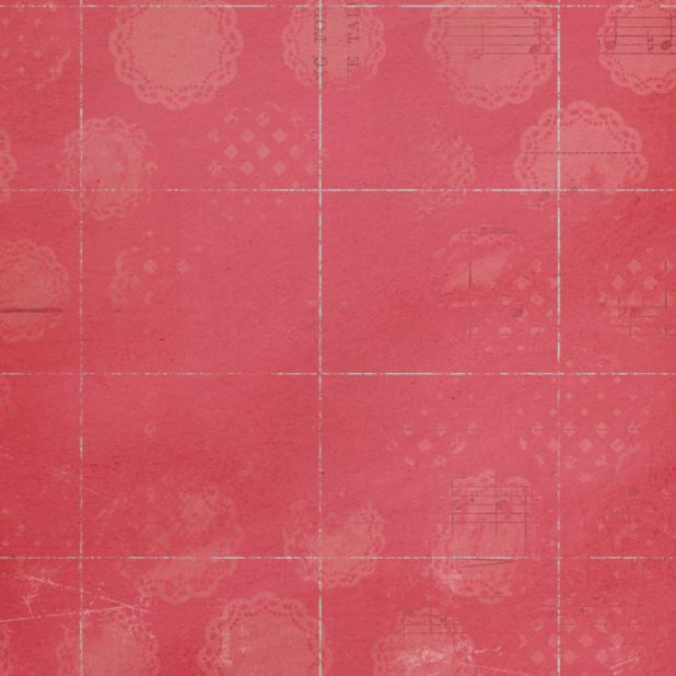 Merah catatan skor musik iPhoneXSMax Wallpaper
