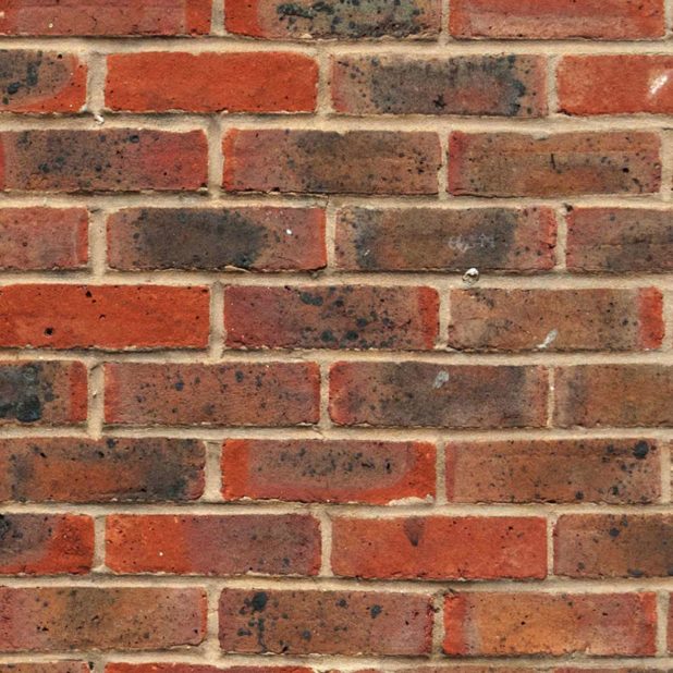 Pattern brick Merah vermilion Hitam iPhoneXSMax Wallpaper