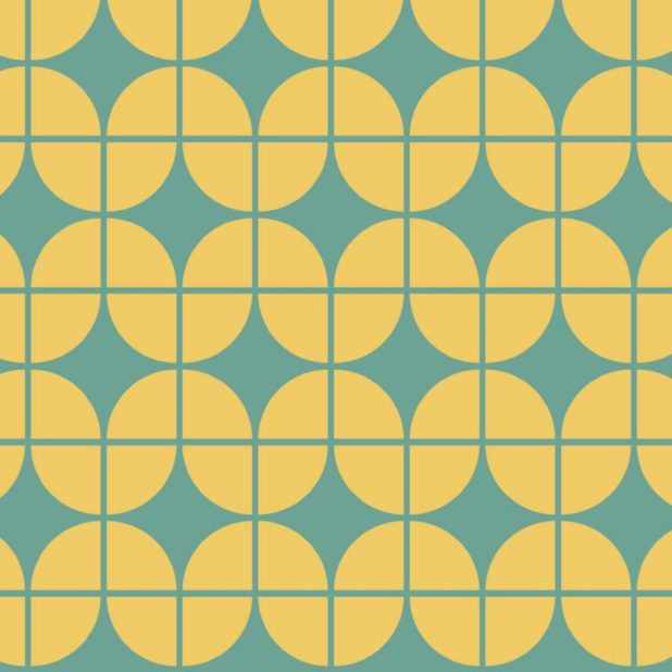 Pola kuning hijau iPhoneXSMax Wallpaper