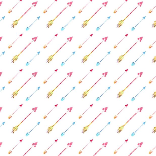Pola panah diagonal wanita-ramah berwarna-warni iPhoneXSMax Wallpaper
