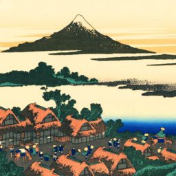 クール絵富士山の iPad / Air / mini / Pro 壁紙