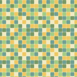 模様四角形青緑黄の iPad / Air / mini / Pro 壁紙