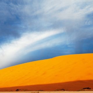 風景砂漠の iPhone4s 壁紙