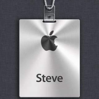Appleジョブス銀の iPhone4s 壁紙