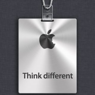 Apple銀の iPhone4s 壁紙