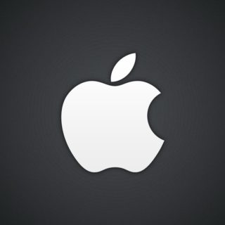 Apple黒白の iPhone4s 壁紙