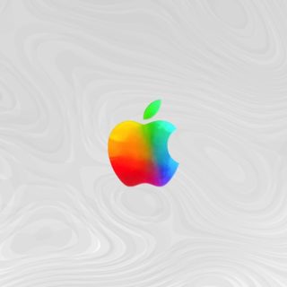 Apple白の iPhone4s 壁紙