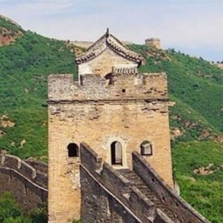 風景万里の長城の iPhone4s 壁紙