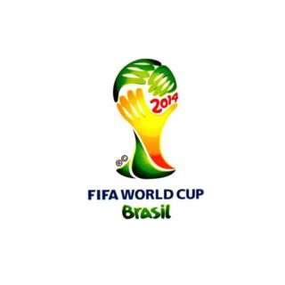 ロゴブラジルサッカーワールドカップの iPhone4s 壁紙