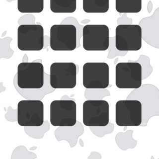 棚appleクール灰の iPhone4s 壁紙