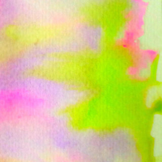 模様緑桃の iPhone4s 壁紙