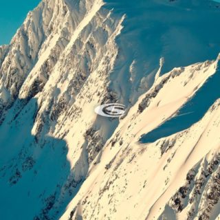 風景自然雪山の iPhone5s / iPhone5c / iPhone5 壁紙