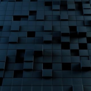 模様ブロック黒の iPhone5s / iPhone5c / iPhone5 壁紙