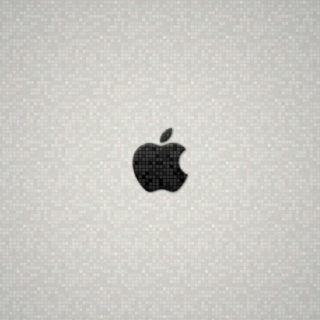 Appleドット白の iPhone5s / iPhone5c / iPhone5 壁紙