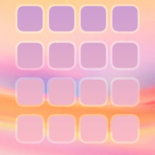 棚紫黄桃可愛いの iPhone5s / iPhone5c / iPhone5 壁紙