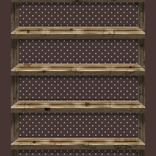 棚木ドット紫の iPhone5s / iPhone5c / iPhone5 壁紙