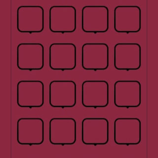 棚赤シンプルの iPhone5s / iPhone5c / iPhone5 壁紙
