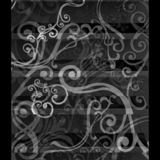 棚灰黒花の iPhone5s / iPhone5c / iPhone5 壁紙