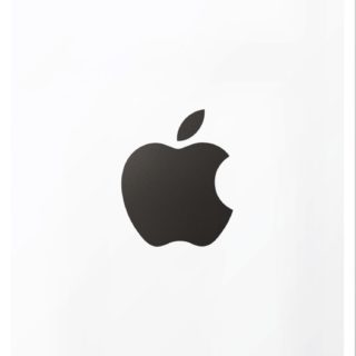 Appleロゴ白黒クールポスターの iPhone5s / iPhone5c / iPhone5 壁紙