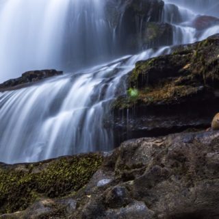 風景滝の iPhone5s / iPhone5c / iPhone5 壁紙