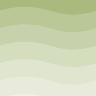 波模様グラデーション黄緑の iPhone5s / iPhone5c / iPhone5 壁紙