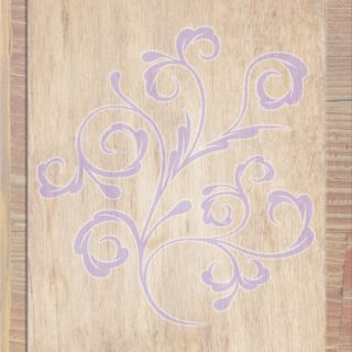 木目葉茶紫の iPhone5s / iPhone5c / iPhone5 壁紙