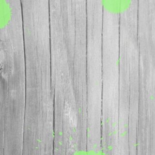 木目水滴灰黄緑の iPhone5s / iPhone5c / iPhone5 壁紙