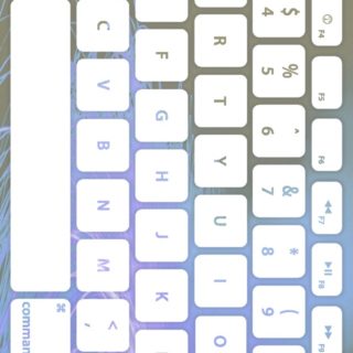 キーボード青紫白の iPhone5s / iPhone5c / iPhone5 壁紙