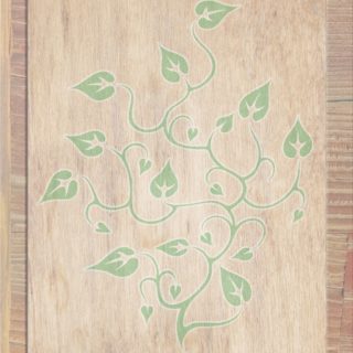 木目葉茶緑の iPhone5s / iPhone5c / iPhone5 壁紙